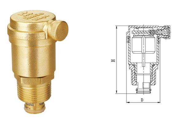 自动排气阀结构图